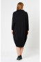 Платье "Лина" 52133 (Черный коричневый клетка)