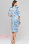 Платье женское 191-3502 Фемина (Лилия стальной-голубой)