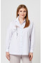 Блуза "Лина" 4193 (Белый принт)