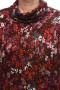 Туника "Олси" 1806012/1 ОЛСИ (Бордо/цветы)
