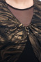 Платье "Олси" 1605024/3 ОЛСИ (Черный/золото 3)