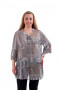 Блуза "Олси" 1310005.4 ОЛСИ (Серо-бежевый)
