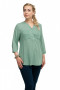 Блуза "Олси" 1610017/4 ОЛСИ (Зеленый/горох мелкий)