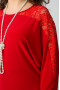 Блуза "СКС" 1733/4 (Красный)