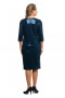 Платье "Олси" 1705027/2 ОЛСИ (Темно-синий)