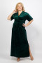 Платье "Фаина" Sparada (Тёмно-зелёный)