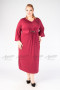 Платье "Артесса" PP27307RED31 (Бордовый)