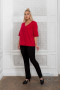 Блуза "Асия-люкс" Zar Style (Красный)