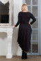 Платье "Эвита" Zar Style (Черный меланж)