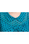 Блуза "Олси" 1610004/4 ОЛСИ (Горох бирюза)