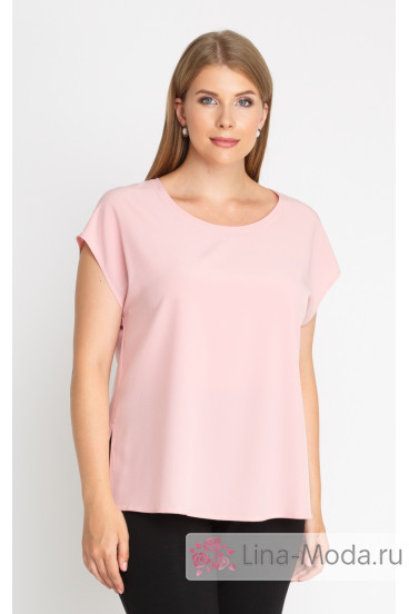 Блуза "Юта" Лина (Розовый)