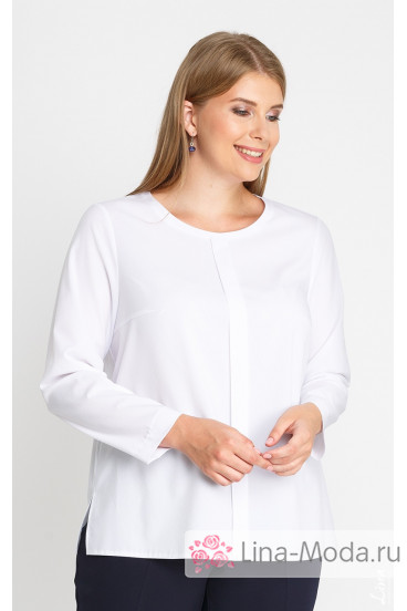Блуза "Лина" 4151 (Белый)