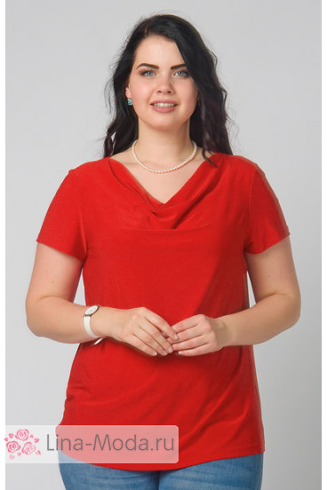 Блуза "СКС" 2706/15 (Красный)