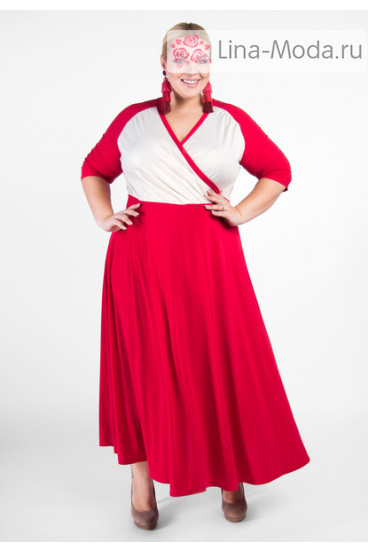 Платье "Артесса" PP03707RED60 (Красный)