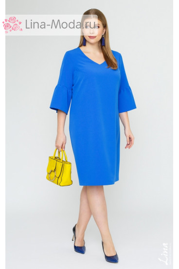Платье "Лина" 5289 (Синий)