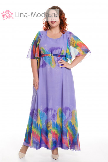 Платье 611 Luxury Plus (Фиолетовый)