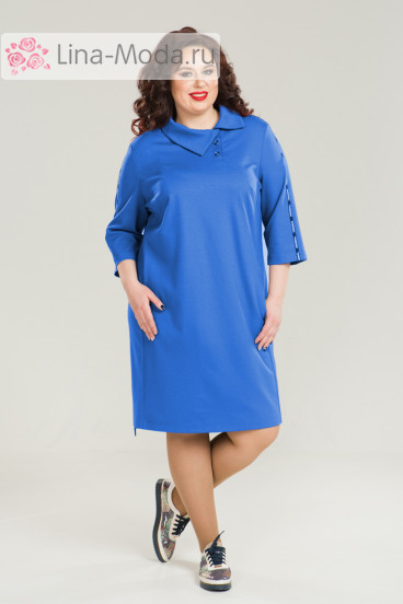 Платье 846 Luxury Plus (Синий)
