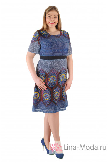 Платье "Кристина" Intikoma (Голубой)