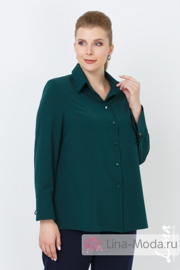 Блуза "Арона" Лина (Зелёный)