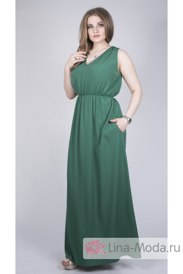 Платье "Полина" Sparada (Зелёный)
