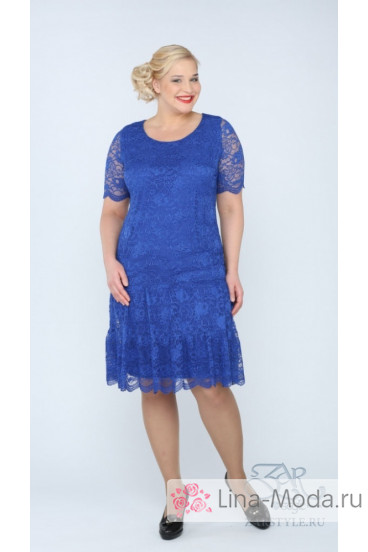 Платье "Лизетта" Zar Style (Голубой)