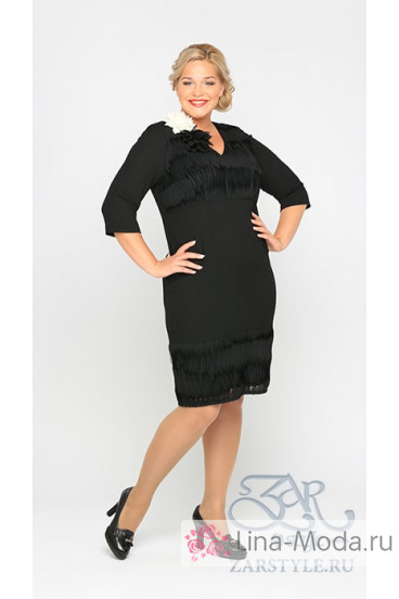 Платье "Цент" Zar Style (Черный)