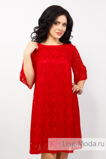 Платье "Лиана" Sparada (Красный)