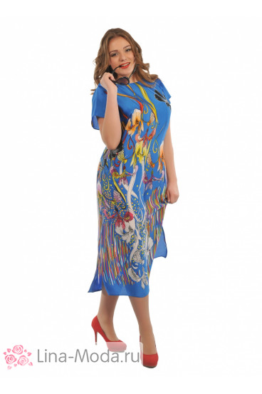 Платье "Ирис" Intikoma (Голубой)