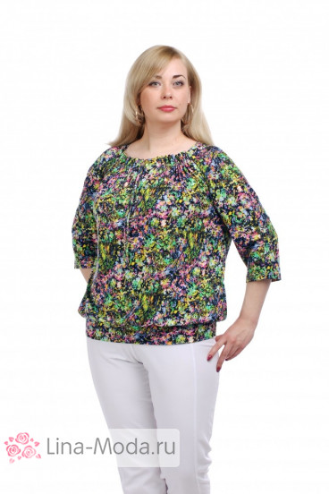 Блуза "Олси" 1510015 ОЛСИ (Зеленый)